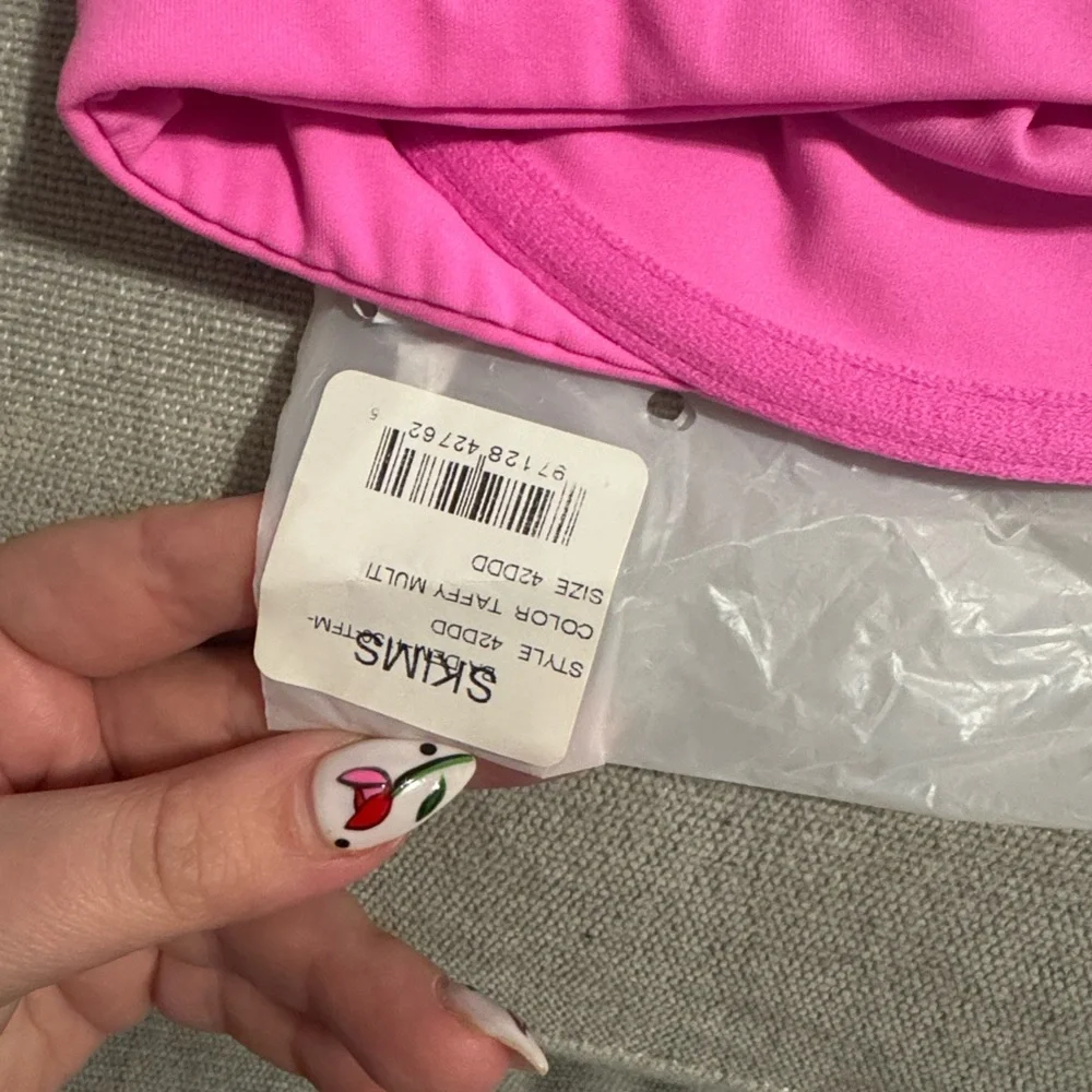Lace Unlined Demi Bra | Fits Everybody | Taffy Multi - Picture 7 of 9